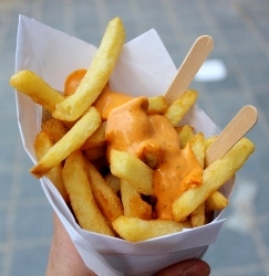 ベル通 ベルギーでフリッツ Frites を食べよう